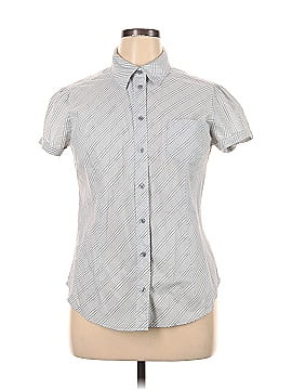 New York & Company Short Sleeve Button-Down Shirt (view 1)