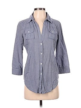 Elizabeth and James Long Sleeve Button-Down Shirt (view 1)