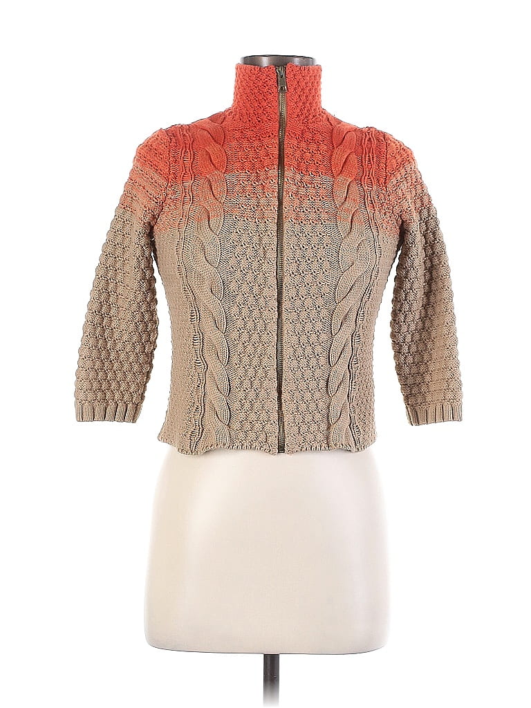 RACHEL Rachel Roy Orange Cardigan Size M 50 off ThredUp