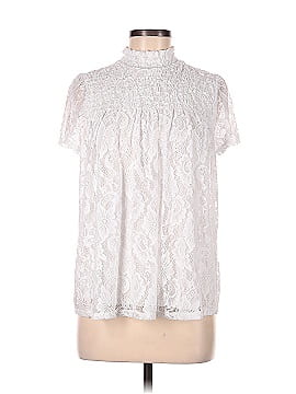 Cable & Gauge Short Sleeve Blouse (view 1)