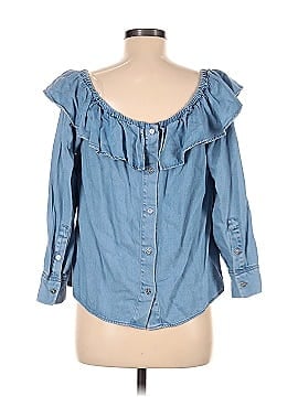7 For All Mankind Long Sleeve Blouse (view 2)