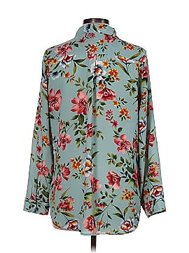 Roz & Ali Long Sleeve Blouse (view 2)