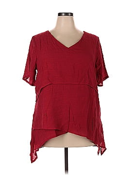 Avenue Short Sleeve Blouse (view 1)