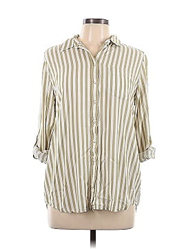 Jane and Delancey 3/4 Sleeve Button-Down Shirt (view 1)