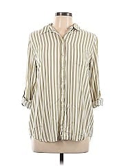 Jane And Delancey 3/4 Sleeve Button Down Shirt