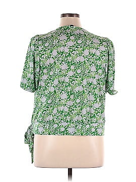 INC International Concepts Short Sleeve Blouse (view 2)