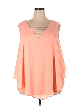 Worthington Sleeveless Blouse (view 1)