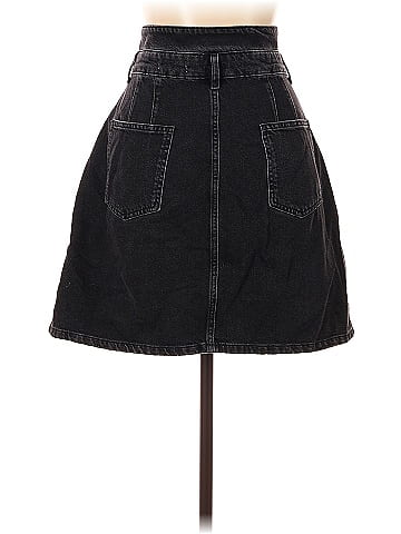 Pilcro and the Letterpress Denim Skirt (view 2)