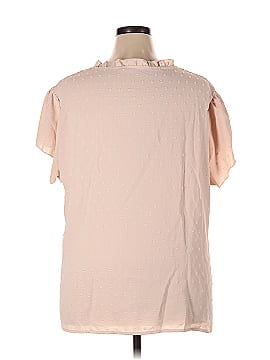 Shein Curve Short Sleeve Blouse (view 2)