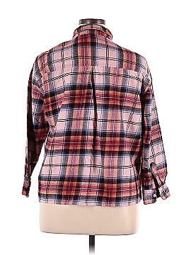 Old Navy 3/4 Sleeve Button-Down Shirt (view 2)