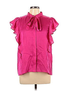 Ann Taylor Short Sleeve Blouse (view 1)