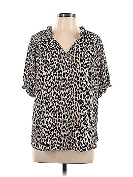 Ann Taylor LOFT Short Sleeve Blouse (view 1)