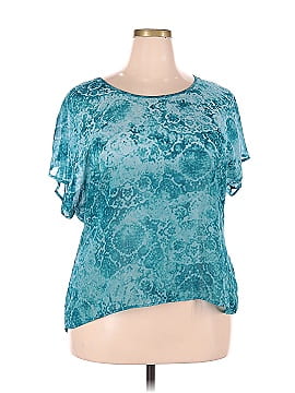 Maurices Short Sleeve Blouse (view 1)