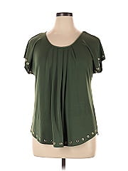 Ny Collection Short Sleeve Blouse