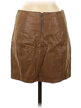 Free People Faux Leather Skirt (view 2)