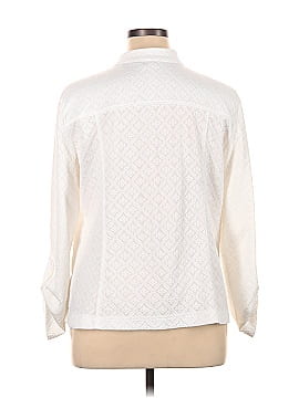 Christopher & Banks Long Sleeve Blouse (view 2)