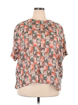 Stunt Short Sleeve Silk Top (view 1)