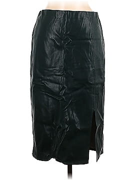 Ann Taylor Faux Leather Skirt (view 1)