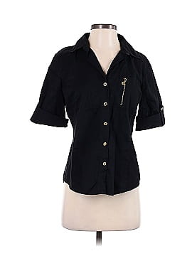 Anne Klein Short Sleeve Blouse (view 1)