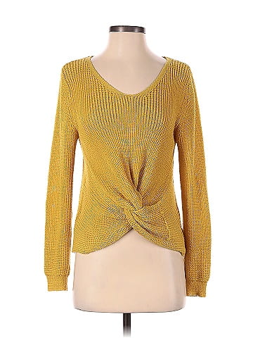 Woven Heart Pullover Sweater (view 1)