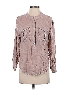 Free People 3/4 Sleeve Button-Down Shirt (view 1)