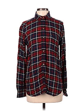 American Eagle Outfitters Long Sleeve Button-Down Shirt (view 1)