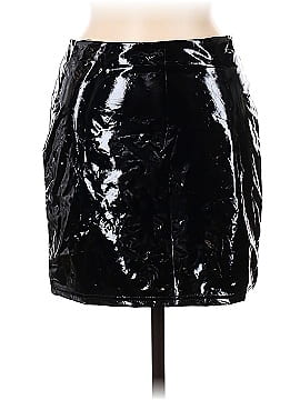 Shein Faux Leather Skirt (view 1)