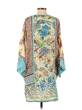 Johnny Was Long Sleeve Silk Kimono Top (view 2)