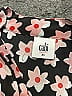 CAbi 100% Polyester Floral Black Short Sleeve Blouse Size XS - photo 3