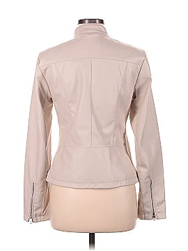 Calvin Klein Faux Leather Jacket (view 2)