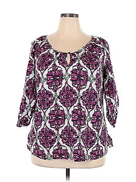 Mercer & Madison 3/4 Sleeve Blouse (view 1)