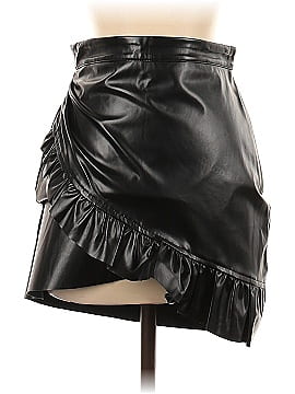 idem ditto Faux Leather Skirt (view 1)