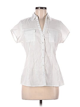 YMI Short Sleeve Button-Down Shirt (view 1)