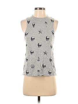 Skull Cashmere Tank Top (view 1)