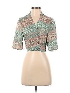 PrettyLittleThing Short Sleeve Blouse (view 1)