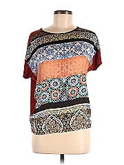 Zara W&B Collection Short Sleeve Top