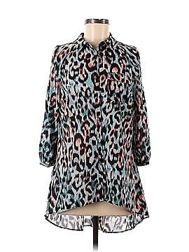 Nicole by Nicole Miller Long Sleeve Blouse (view 1)