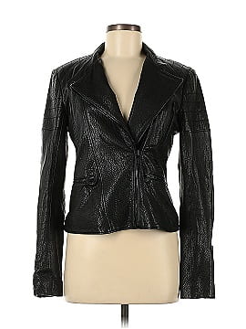 Theory Faux Leather Jacket (view 1)