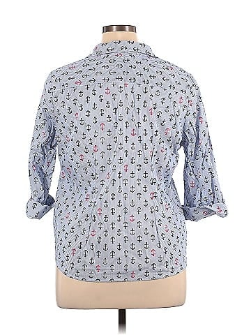 Cathy 3/4 Sleeve Button-Down Shirt (view 2)
