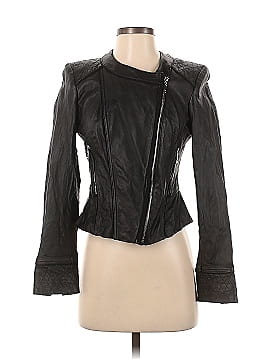 White House Black Market Leather Jacket (view 1)