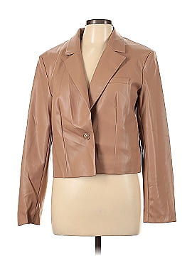 T Tahari Faux Leather Jacket (view 1)