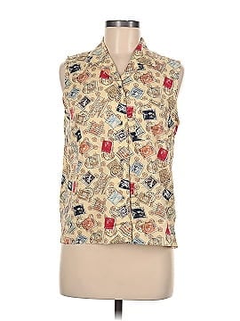 Liz Claiborne Sleeveless Button-Down Shirt (view 1)