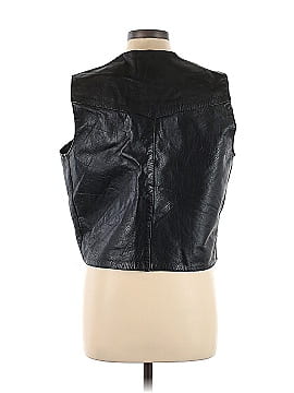 protech leather apparel Leather Vest (view 2)