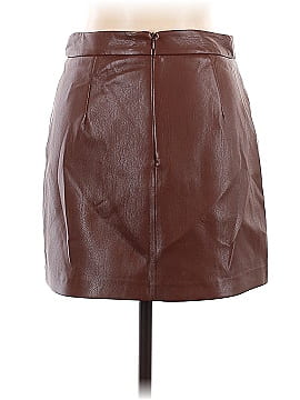 Wilfred Faux Leather Skirt (view 2)