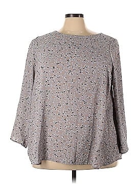 Lane Bryant Outlet Long Sleeve Blouse (view 1)