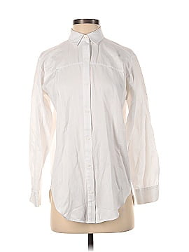 Zara Basic Long Sleeve Button-Down Shirt (view 1)