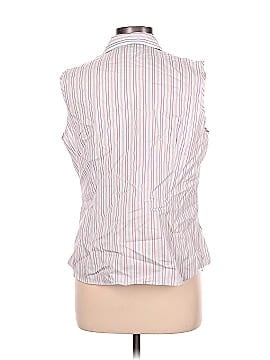 Evan Picone Sleeveless Button-Down Shirt (view 2)