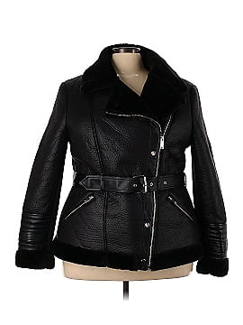 River Island Faux Leather Jacket (view 1)