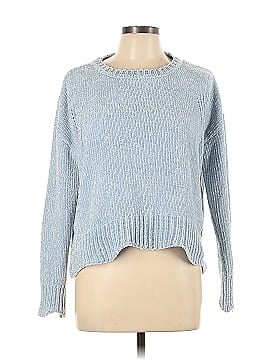 Aqua Pullover Sweater (view 1)