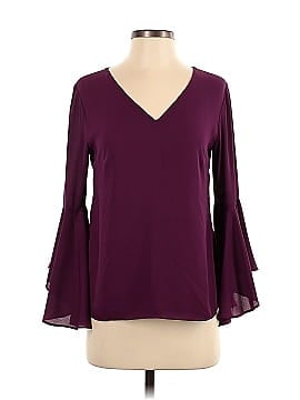 White House Black Market Long Sleeve Blouse (view 1)